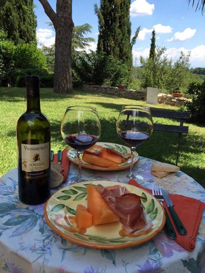 Bed and Breakfast Casale Sant'Elia Capranica Exteriér fotografie
